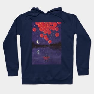 Moonlight river Hoodie